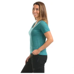 Stoic Women's Merino150 HeladagenSt. T-Shirt - Merinoshirt -Kletterausrüstung stoic womens merino150 heladagenst t shirt merinoshirt detail 11