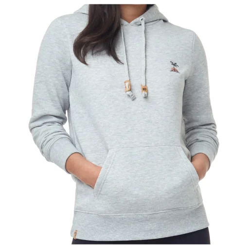 Tentree Women's Palm Sunset Embroidery Hoodie -Kletterausrüstung tentree womens palm sunset embroidery hoodie 1