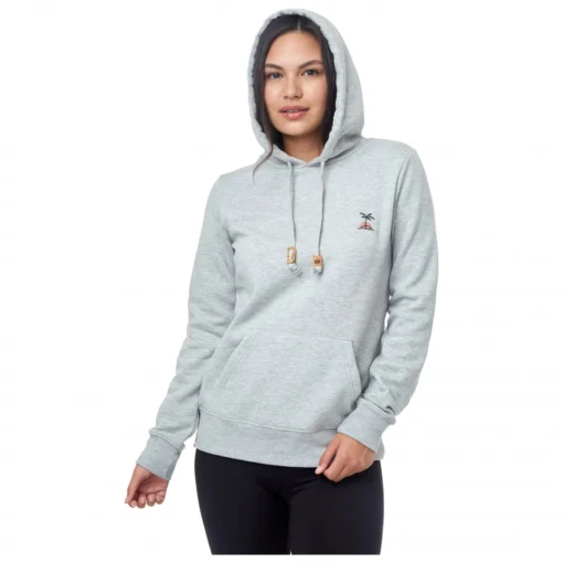 Tentree Women's Palm Sunset Embroidery Hoodie -Kletterausrüstung tentree womens palm sunset embroidery hoodie detail 3