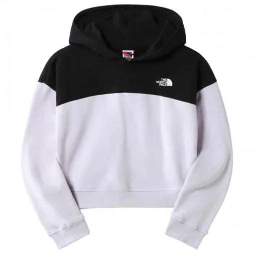 The North Face Girl's Drew Peak Cropped Pullover Hoodie - Hoodie -Kletterausrüstung the north face girls drew peak cropped pullover hoodie hoodie