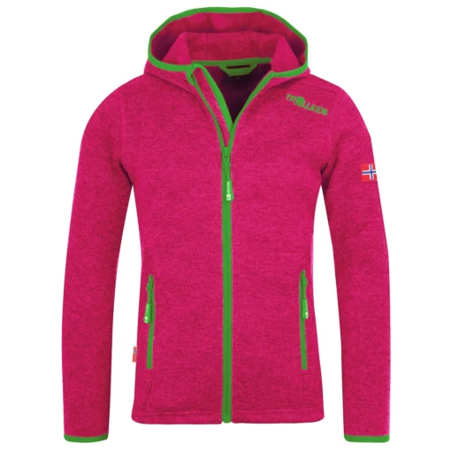 TROLLKIDS Girl's Jondalen Jacket XT - Fleecejacke -Kletterausrüstung trollkids girls jondalen jacket xt fleecejacke 2