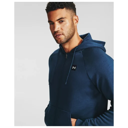 Under Armour Rival Fleece Fullzip Hoodie -Kletterausrüstung under armour rival fleece fullzip hoodie detail 6