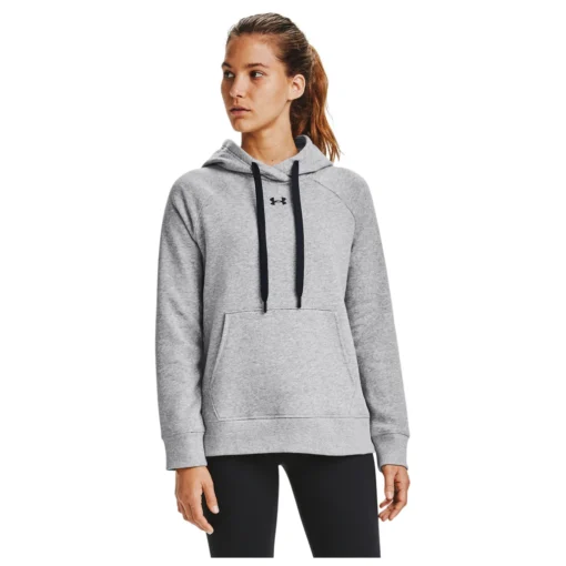 Under Armour Women's Rival Fleece HB Hoodie -Kletterausrüstung under armour womens rival fleece hb hoodie detail 3