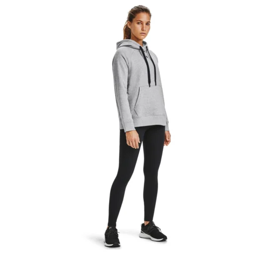 Under Armour Women's Rival Fleece HB Hoodie -Kletterausrüstung under armour womens rival fleece hb hoodie detail 6