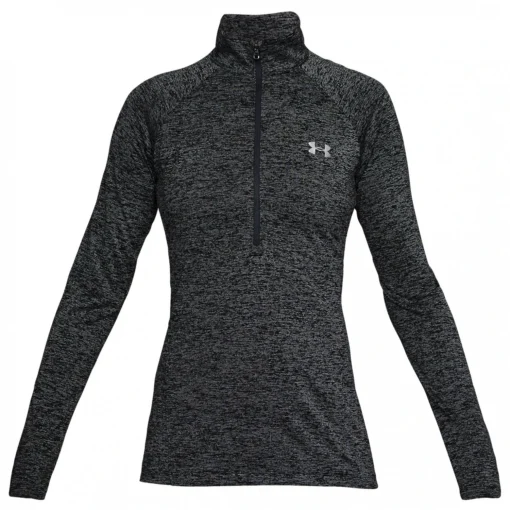 Under Armour Women's Tech 1/2 Zip Twist - Funktionsshirt -Kletterausrüstung under armour womens tech 1 2 zip twist funktionsshirt 1