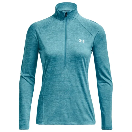 Under Armour Women's Tech 1/2 Zip Twist - Funktionsshirt -Kletterausrüstung under armour womens tech 1 2 zip twist funktionsshirt 2