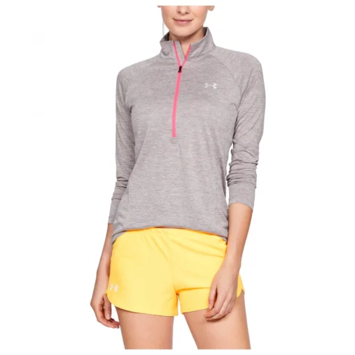 Under Armour Women's Tech 1/2 Zip Twist - Funktionsshirt -Kletterausrüstung under armour womens tech 1 2 zip twist funktionsshirt detail 4