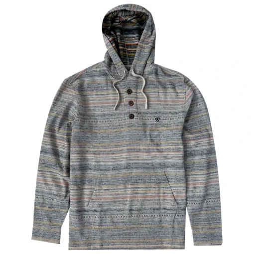 Vissla Descanso Hooded Popover - Hoodie -Kletterausrüstung vissla descanso hooded popover hoodie bf 1