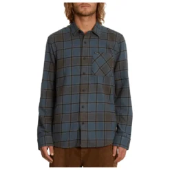 Volcom Caden Plaid Longsleeve - Hemd -Kletterausrüstung volcom caden plaid longsleeve hemd 1