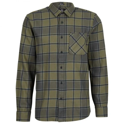 Volcom Caden Plaid Longsleeve - Hemd -Kletterausrüstung volcom caden plaid longsleeve hemd 2