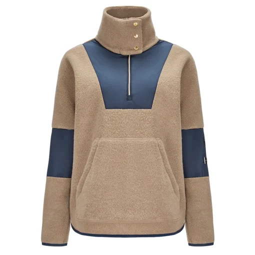 We Norwegians Women's Faerder Zip-Up Sweater - Merinopullover -Kletterausrüstung we norwegians womens faerder zip up sweater merinopullover