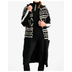 We Norwegians Women's Setesdal Long Cardigan - Mantel -Kletterausrüstung we norwegians womens setesdal long cardigan mantel detail 5