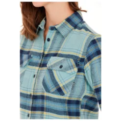 Whistler Women's Jamba Flannel Shirt - Hemd -Kletterausrüstung whistler womens jamba flannel shirt hemd detail 6