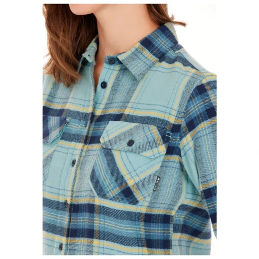 Whistler Women's Jamba Flannel Shirt - Hemd -Kletterausrüstung whistler womens jamba flannel shirt hemd detail 6